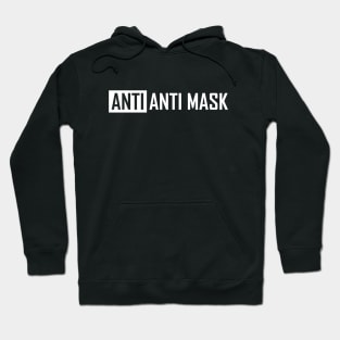 Anti Anti Mask White Hoodie